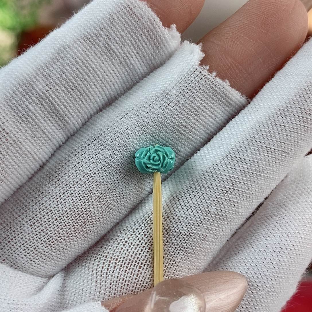 绿松石珠宝奇石未镶嵌