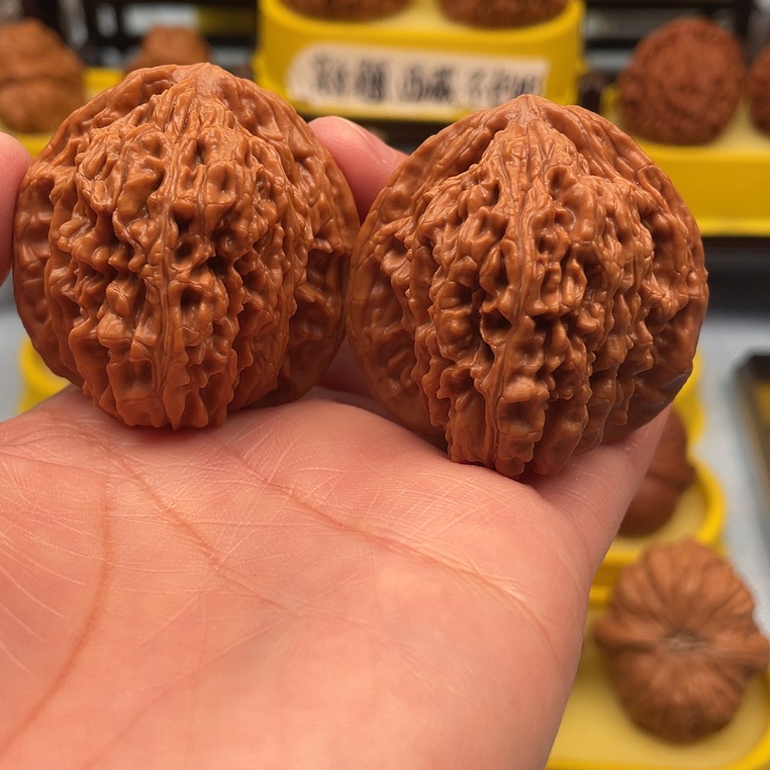 吊坠文玩核桃四座楼44