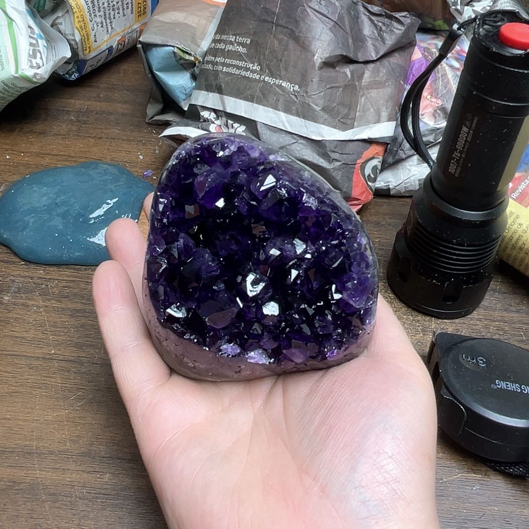 紫晶大型摆件（非配饰）未镶嵌