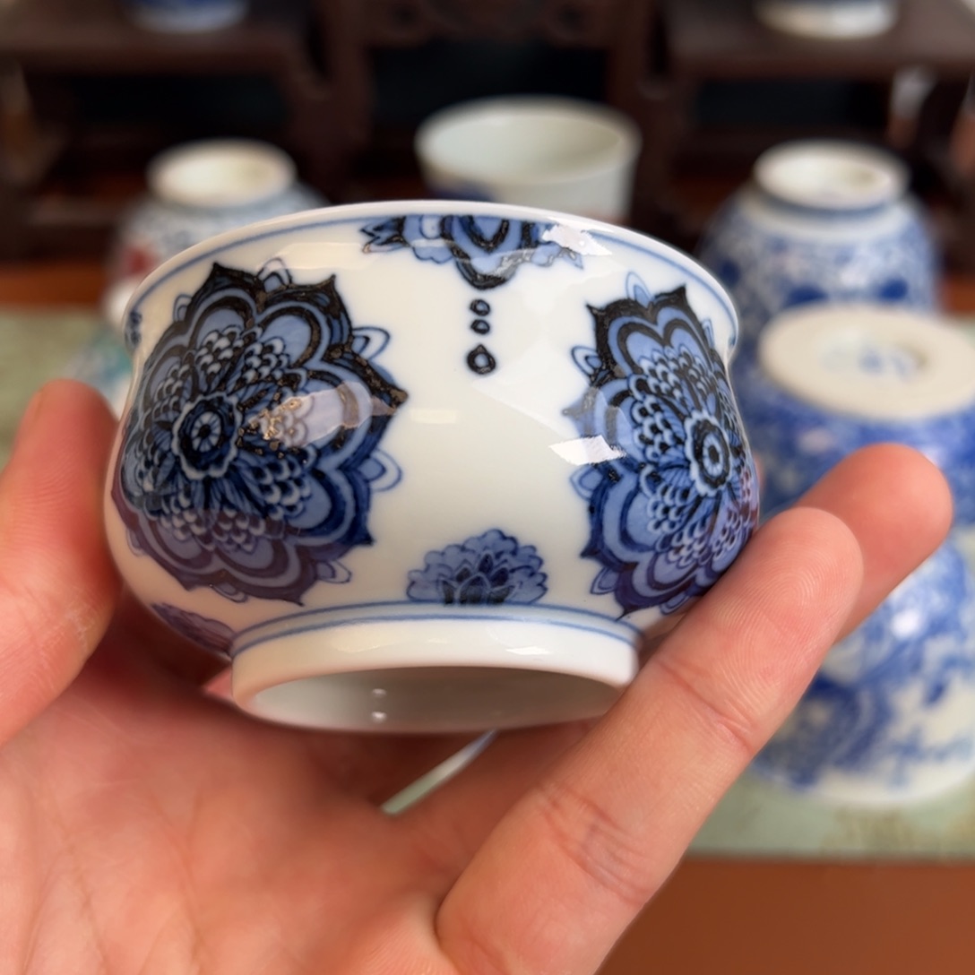 瓷片景德镇瓷器手工手绘