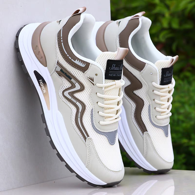 男鞋夏季新款透气凉鞋潮流百搭青少年镂空网鞋休闲软底防滑跑步鞋