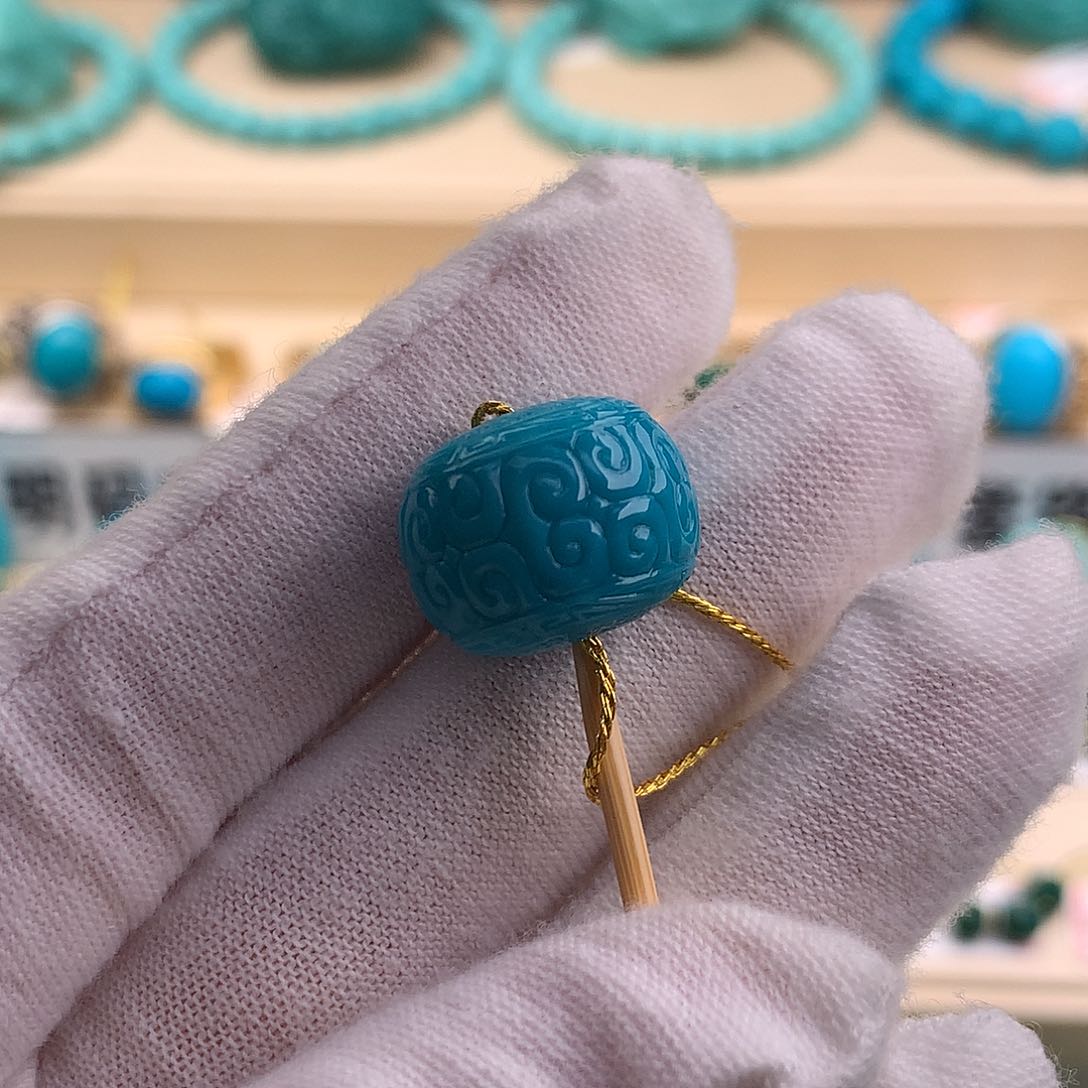 绿松石珠宝奇石未镶嵌G****d15.5