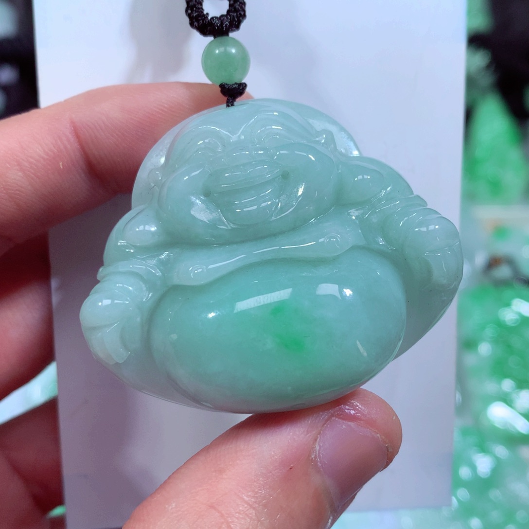 翡翠颈饰未镶嵌缅甸翡翠