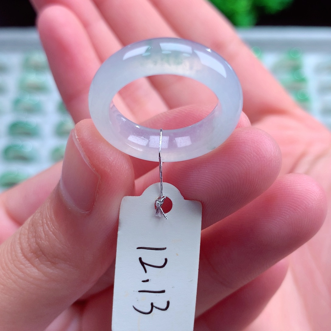 未镶嵌戒指翡翠胡*兜天然