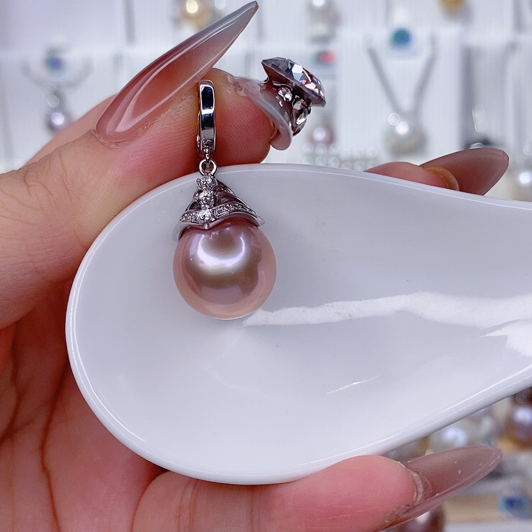 淡水珍珠未镶嵌吊坠(赠链)14➕