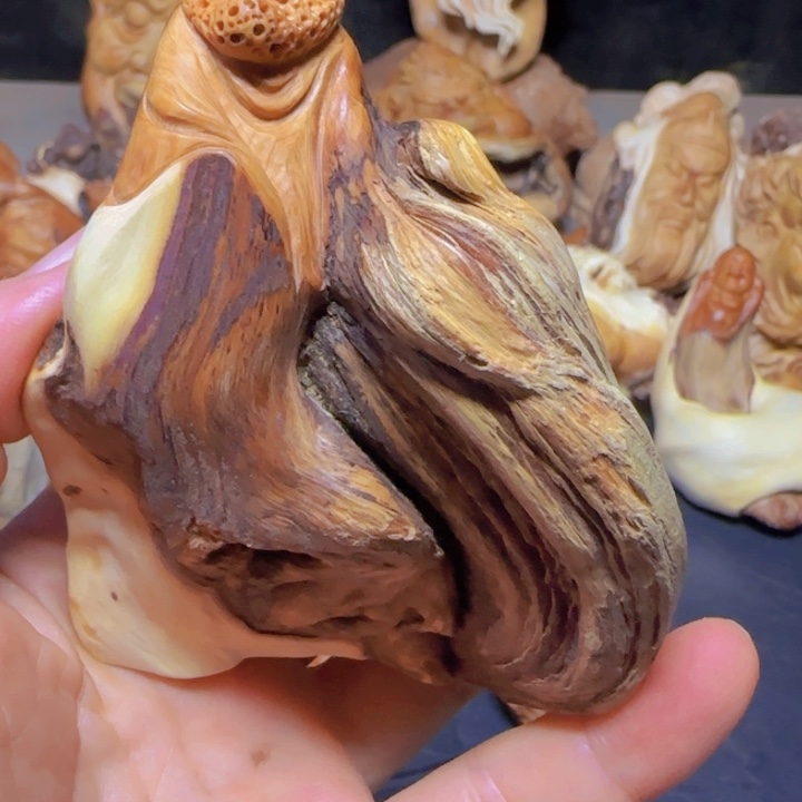 柏木（崖柏）手把件还是摆件