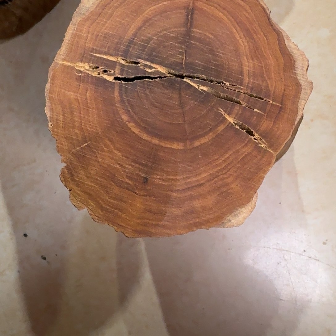 檀香木把件徐****）定制平安扣