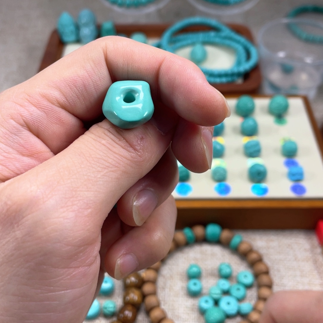 原生态湖北矿小配饰，直径15