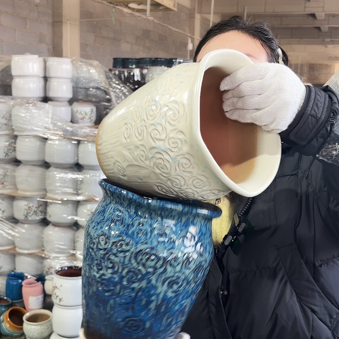 正品两个高22/18红陶