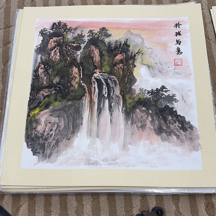 国画花鸟等多种鸟类的栖息地和