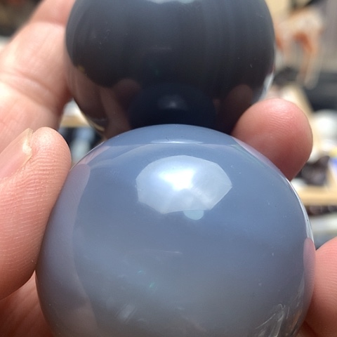 玛瑙/玉髓颈饰合金