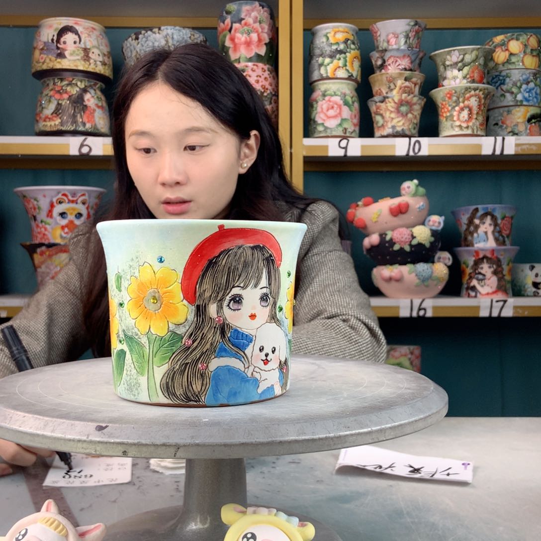 罐景德镇手工瑕疵680