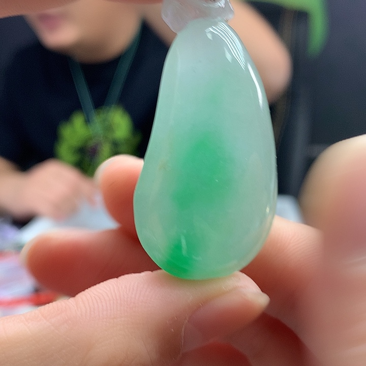 翡翠银S925镶嵌颈饰