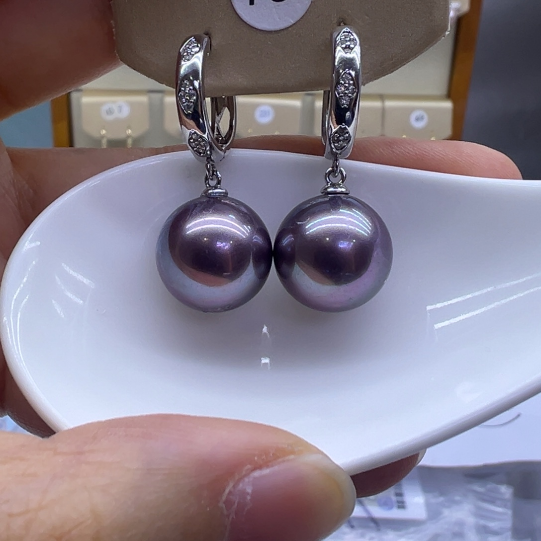 未镶嵌淡水珍珠耳饰