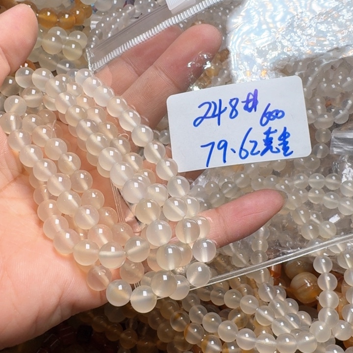 玛瑙/玉髓颈饰未镶嵌高**水