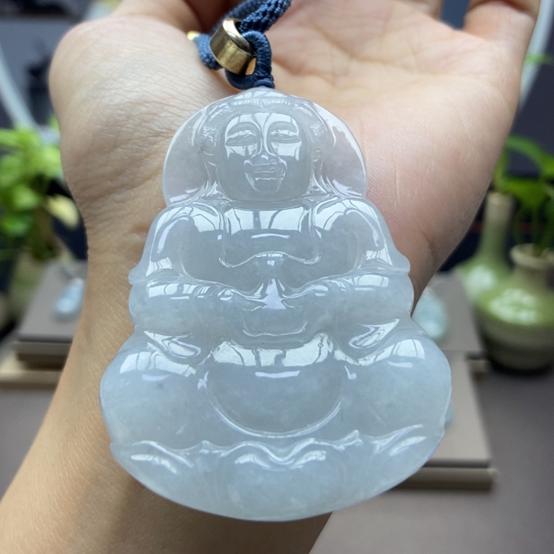 翡翠颈饰未镶嵌吊坠