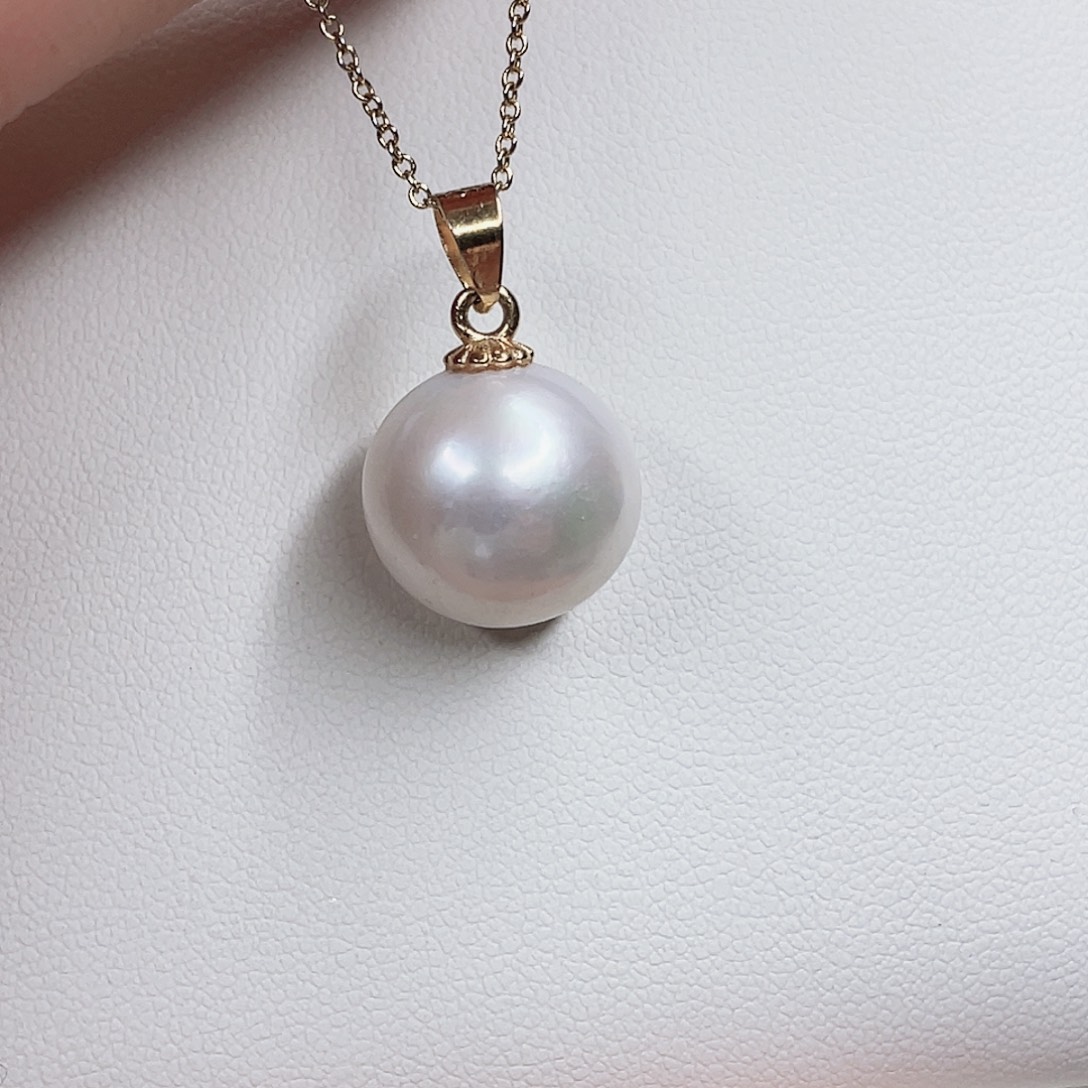 淡水珍珠吊坠(赠链)合金