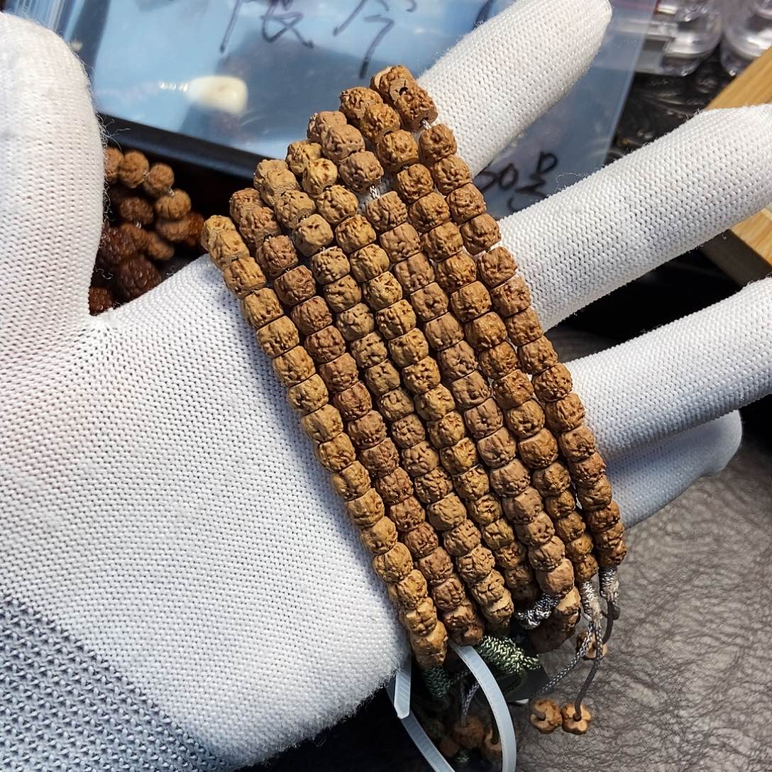 手串金刚菩提臻选级藏式佛手单圈6.7