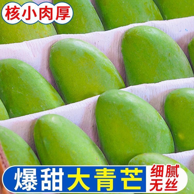 【生熟两吃芒果】正宗云南大青芒软糯香甜新鲜水果芒果130-300克