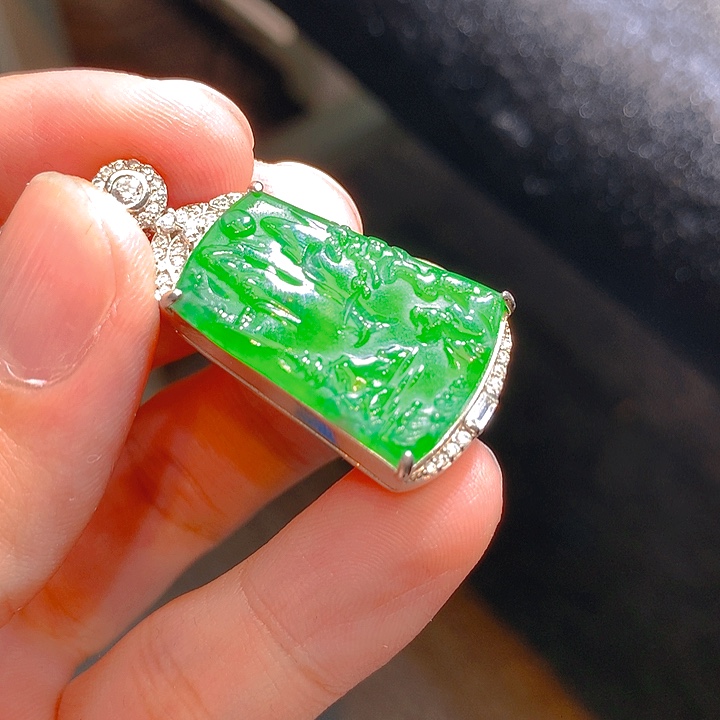 【闪购商品】翡翠颈饰未镶嵌翡翠