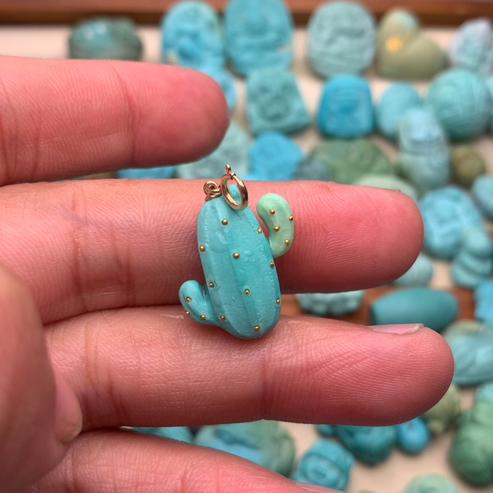 绿松石珠宝奇石未镶嵌N****i