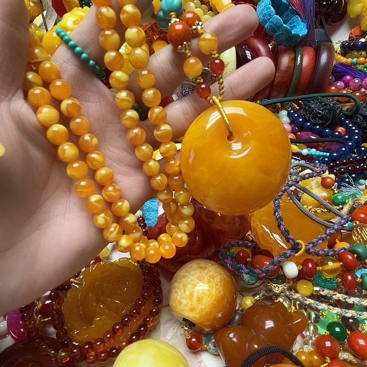 树脂制品2191公主扣黄