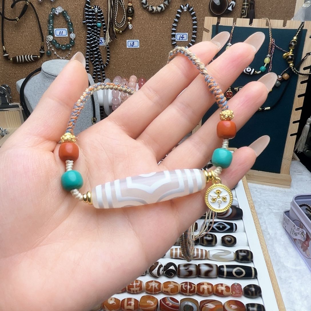 玛瑙/玉髓手链合金