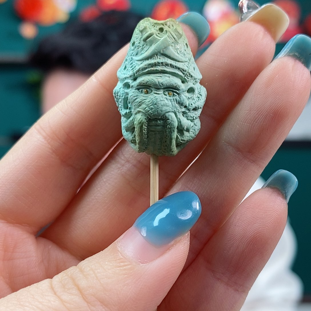 绿松石珠宝奇石未镶嵌