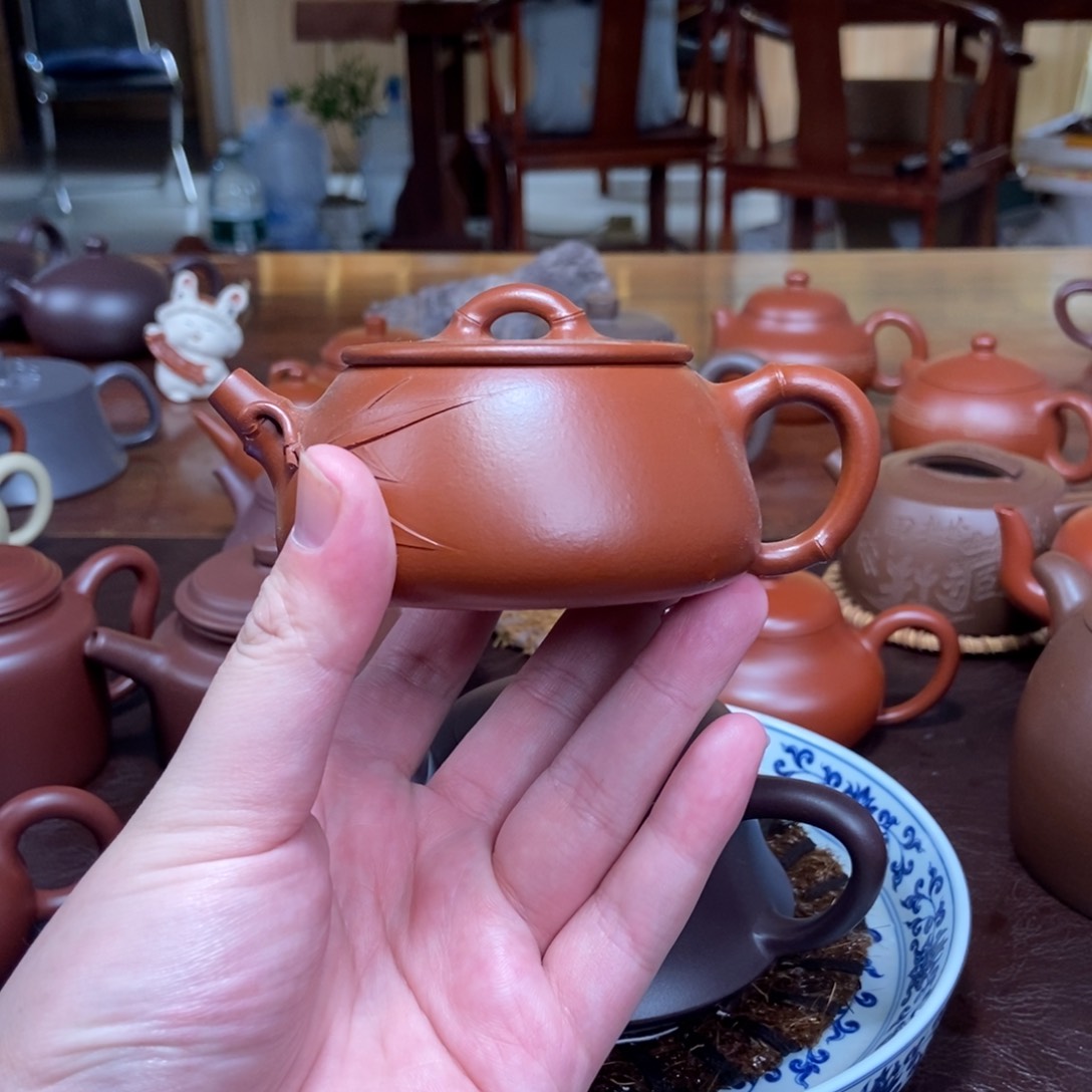 茶壶紫砂❤️石瓢紫砂壶