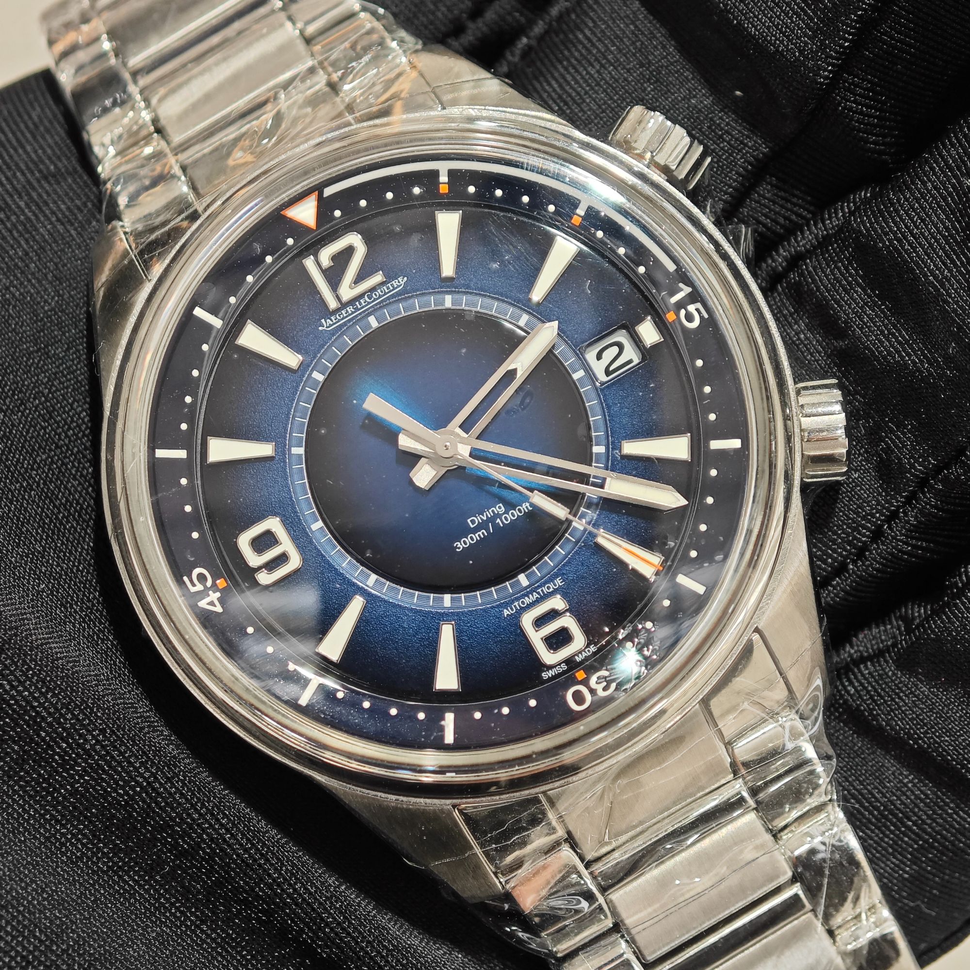 95新 Jaeger-LeCoultre/积家 21年北宸系列蓝盘男士经典机械腕表