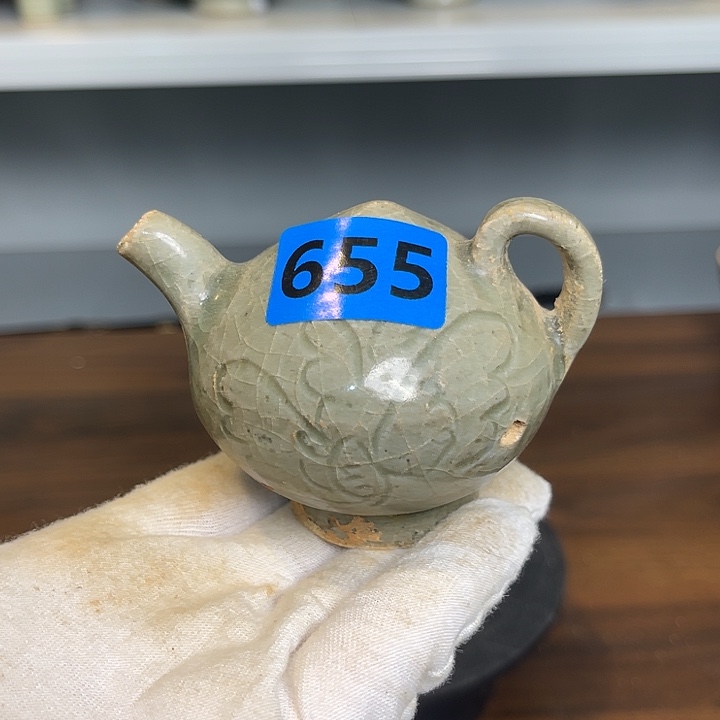 龙泉青瓷的茶具套装