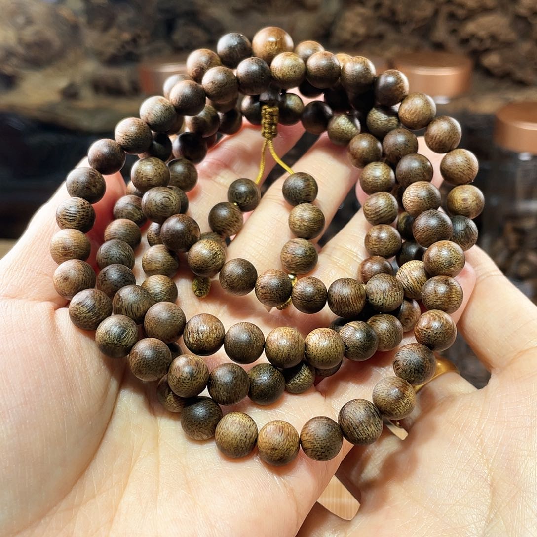 【闪购商品】沉香手串凌**长越南芽庄糖结白奇楠