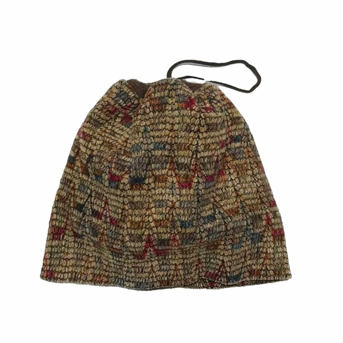 左岸迷香帽子针织帽满印印花时尚针织冷帽0006