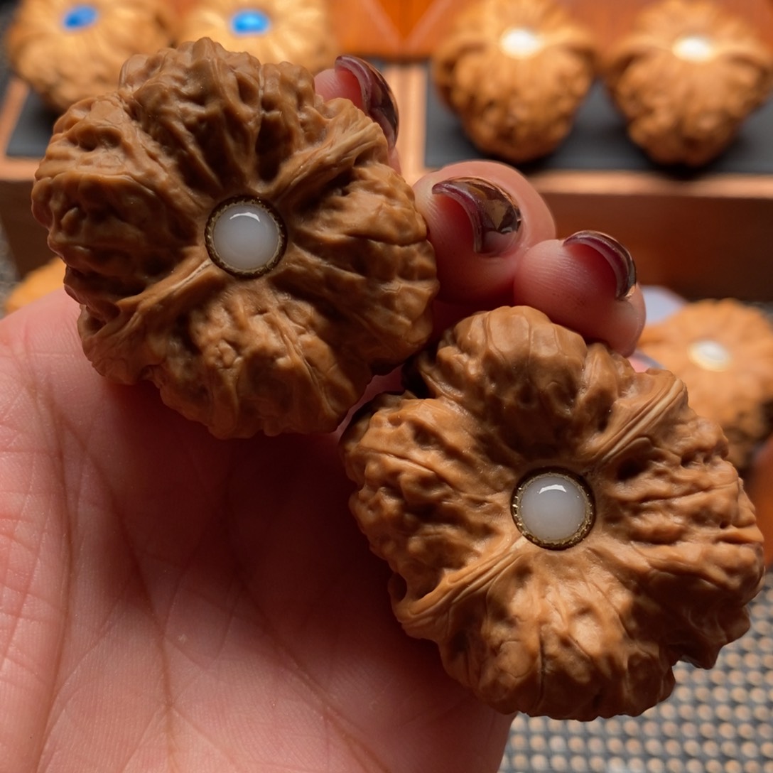 文玩核桃把件38尺寸大肚子哇哇