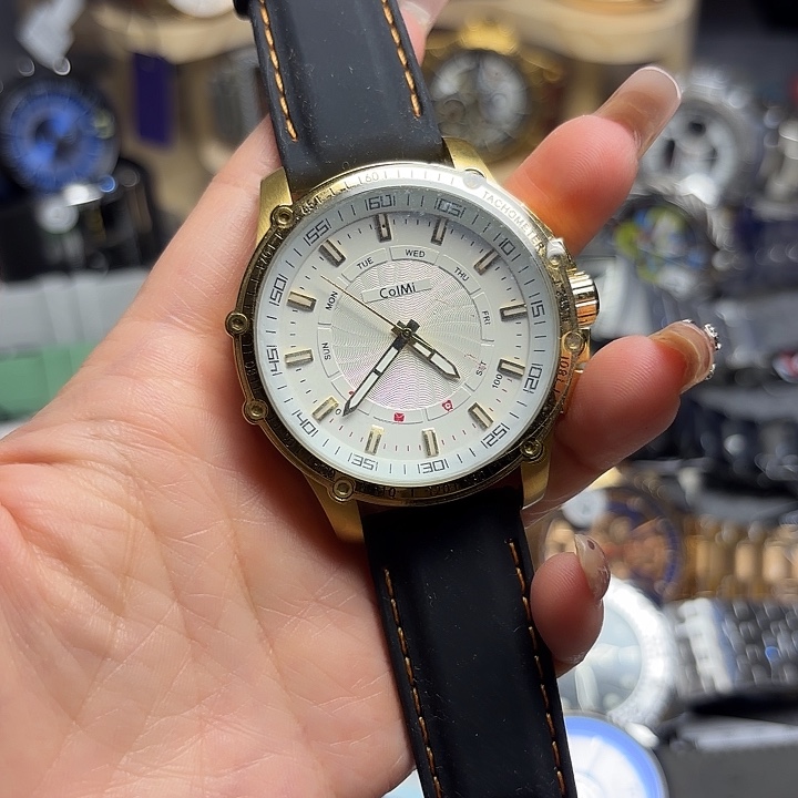 猪皮（革）钢石英机芯