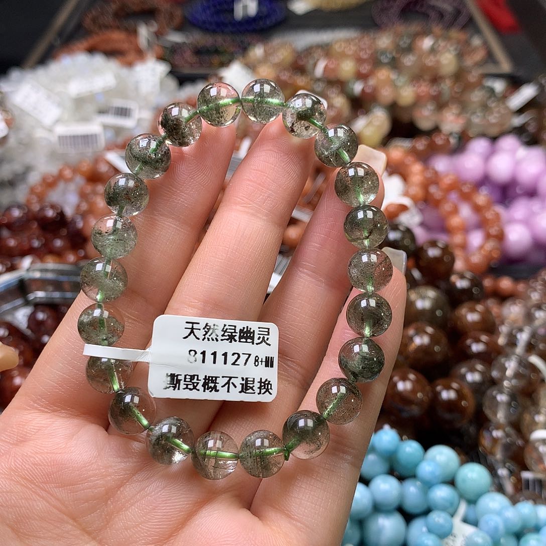 水晶手链未镶嵌，