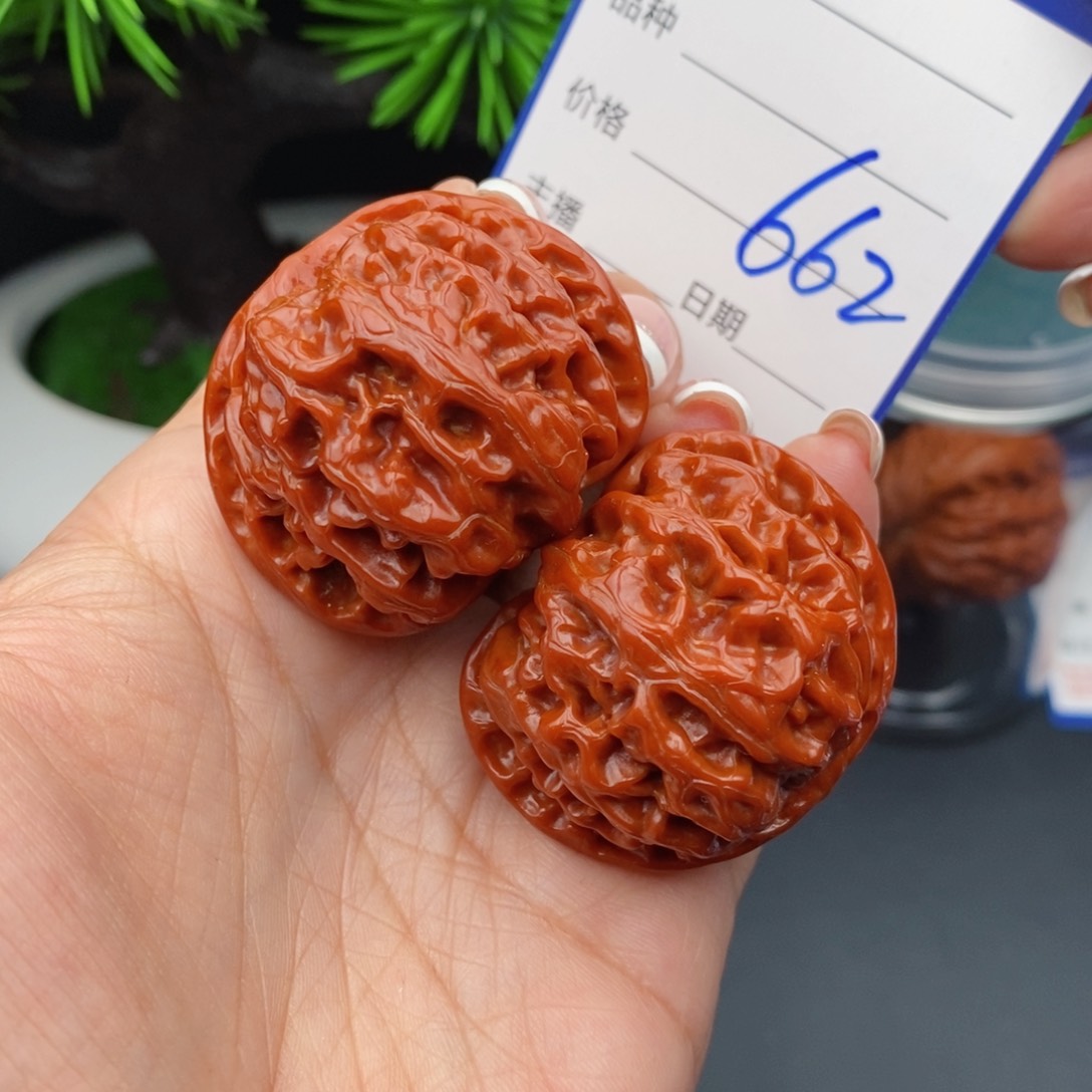 文玩核桃把件40苹果662