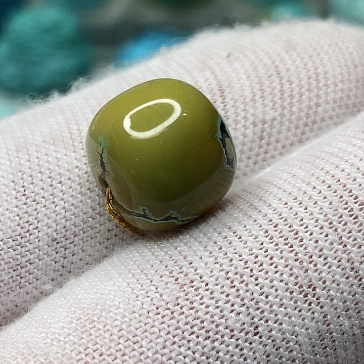 绿松石未镶嵌天然原矿 地大质检