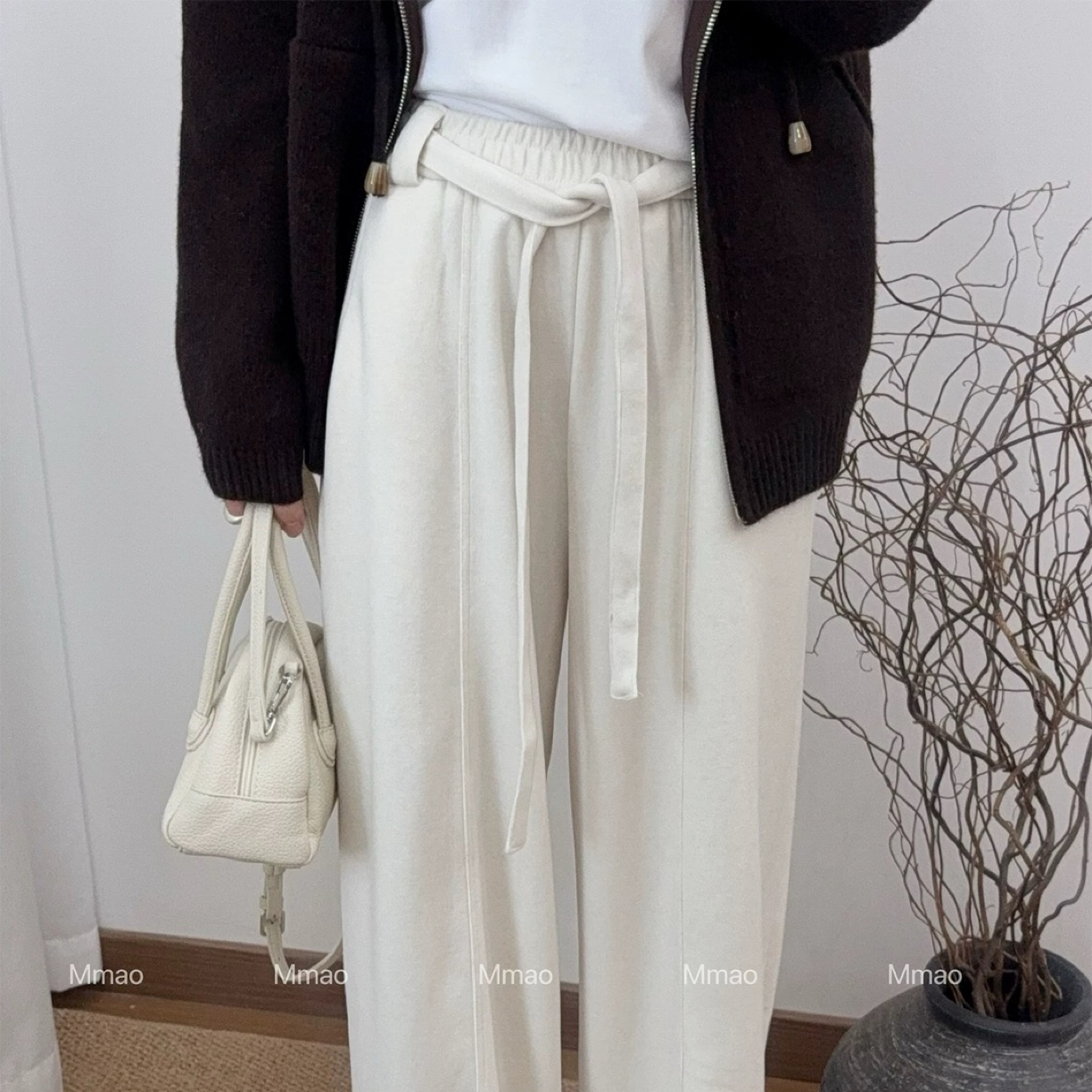 “陈陈强推”“中缝秋冬慵懒”阔腿裤