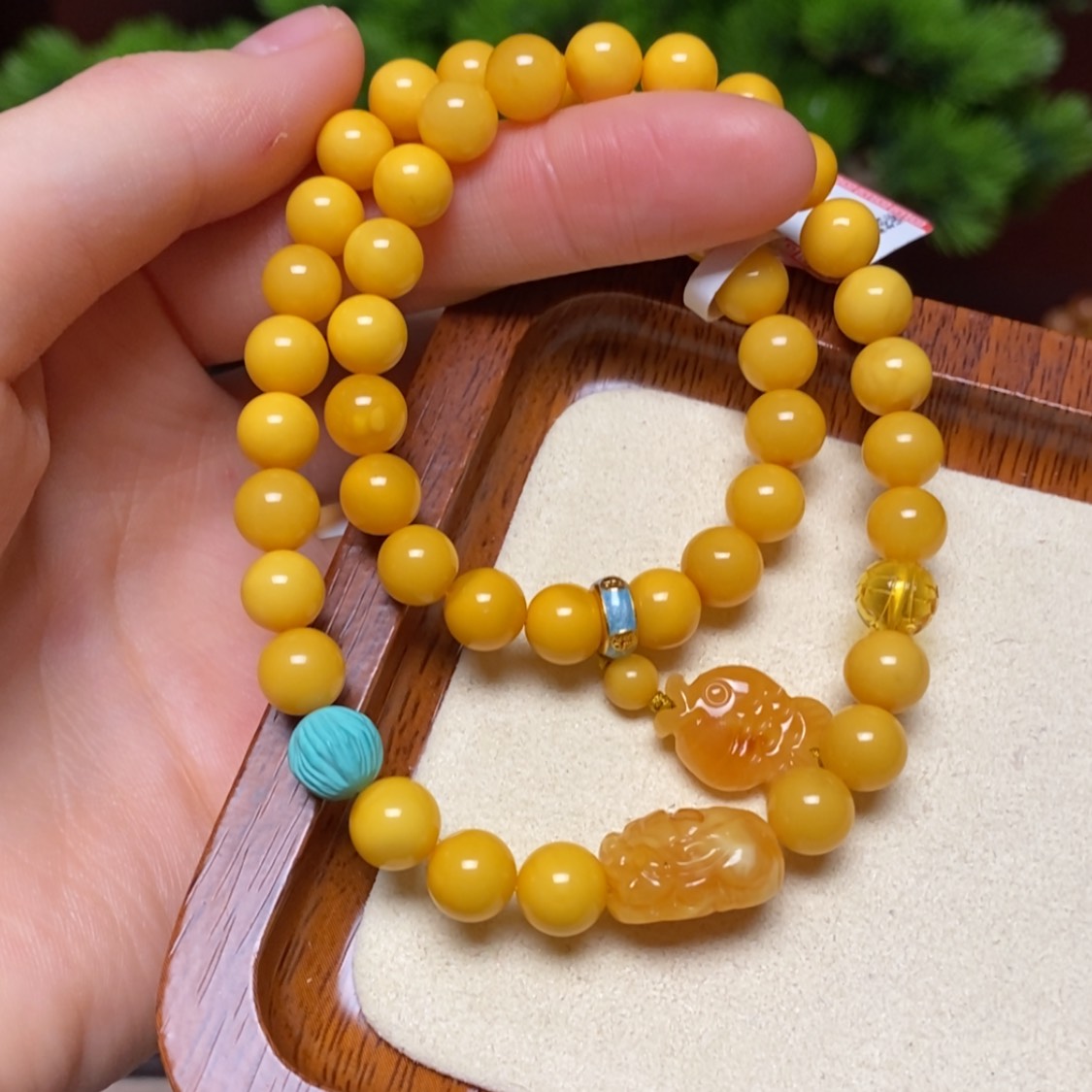 【闪购商品】手链蜜蜡未镶嵌手串