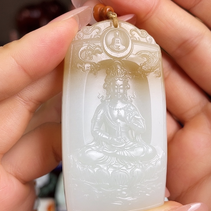 颈饰未镶嵌和田玉