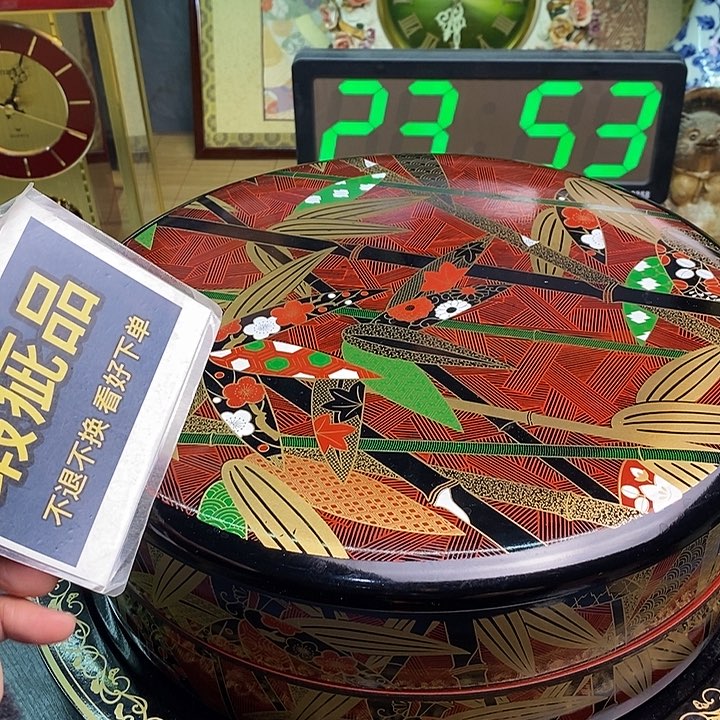 摆件有瑕疵有微瑕