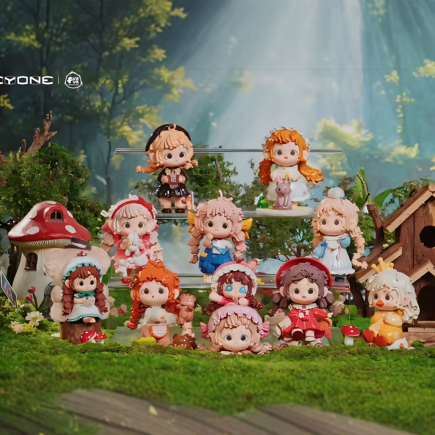 芙芙四代芙芙玩偶妙妙屋系列盲盒潮玩手办