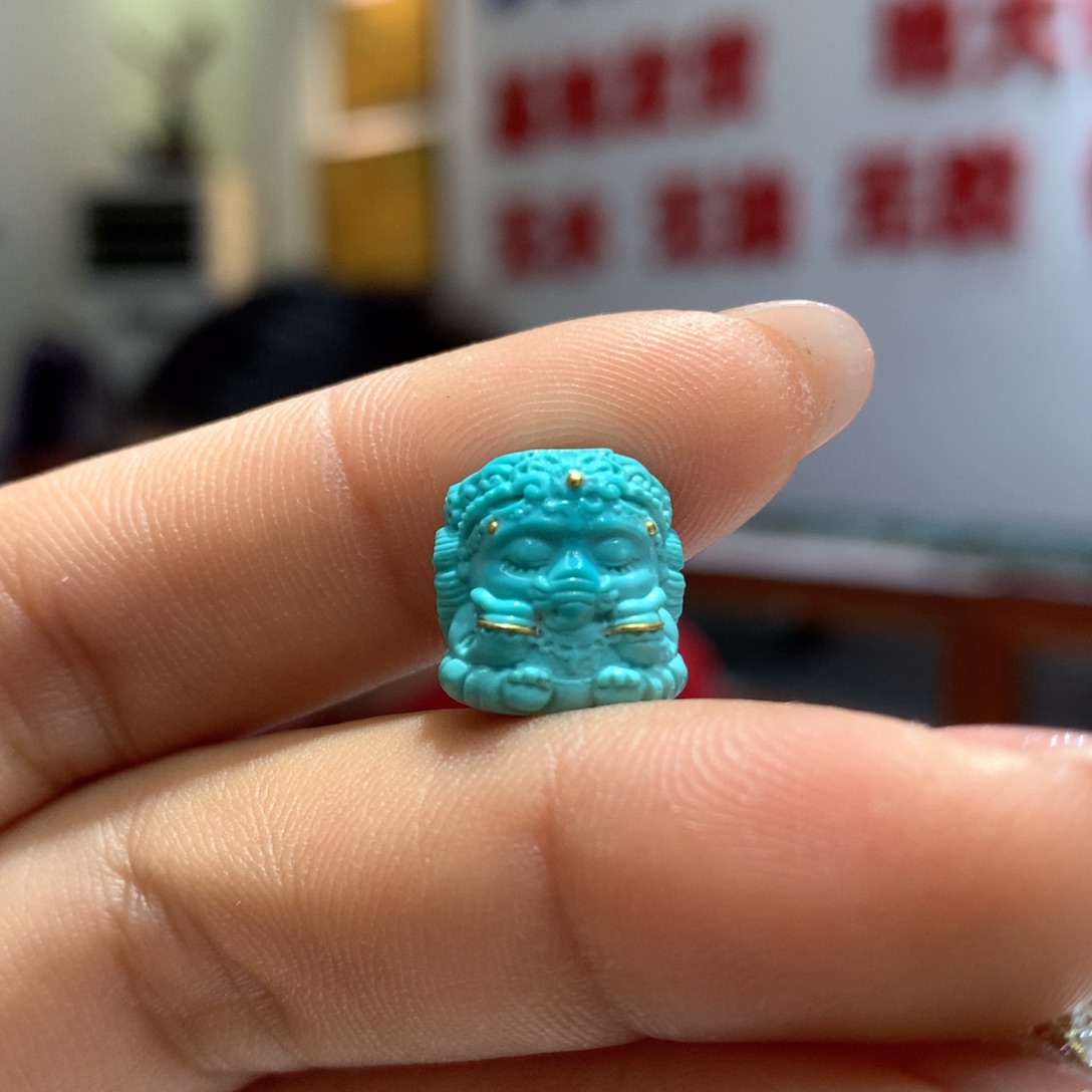 绿松石配饰未镶嵌