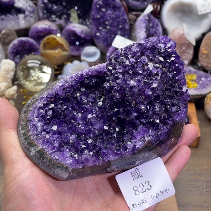 水晶未镶嵌珠宝半成品