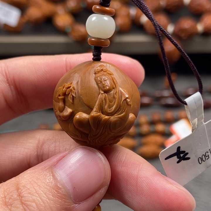 橄榄核手串/手链短圆观音