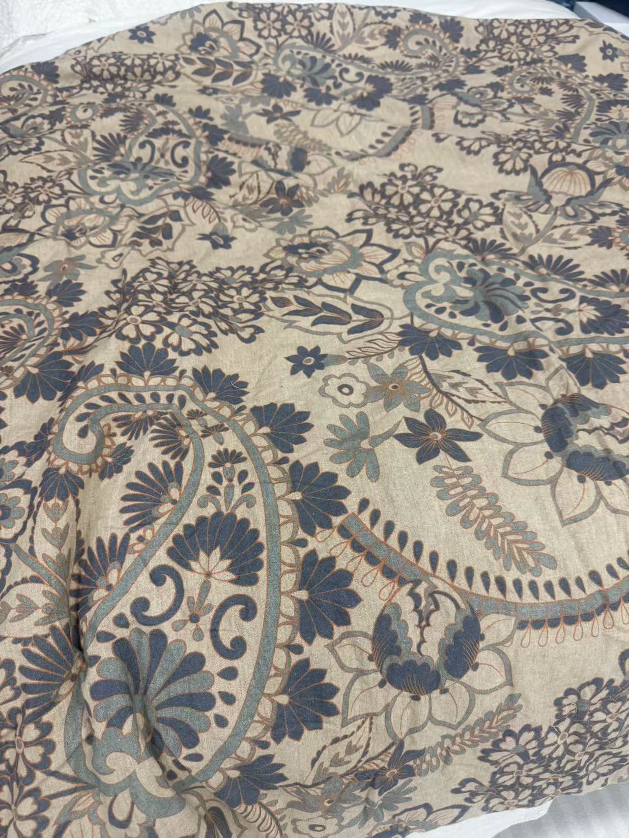 【少爷专属】汉麻夏凉被（复古佩兹利）150*200