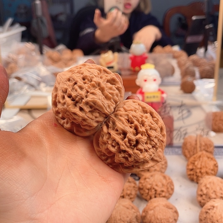 我***！吊坠文玩核桃官帽