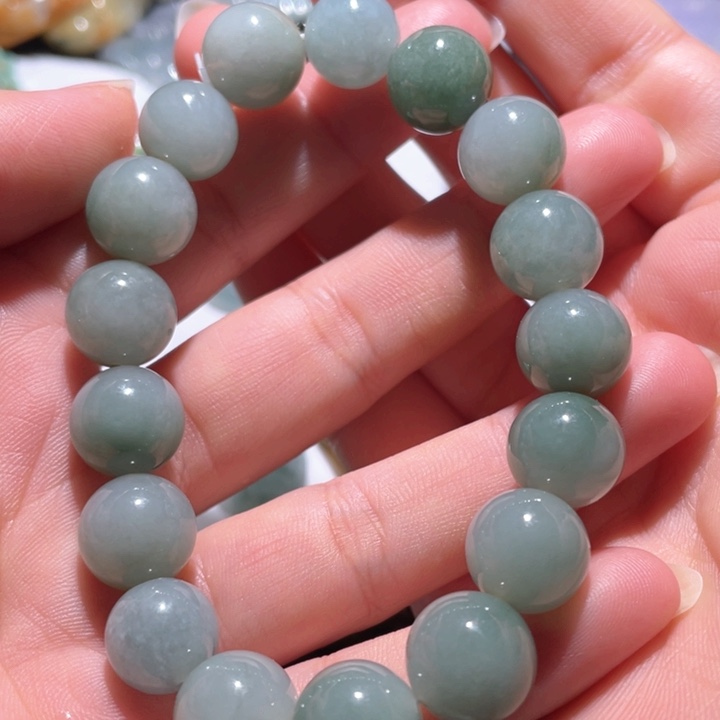 翡翠未镶嵌颈饰天然