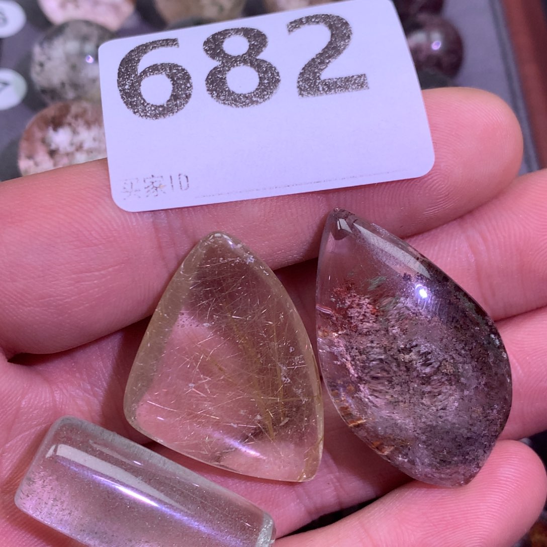 通***爷颈饰水晶未镶嵌天然水晶石吊坠